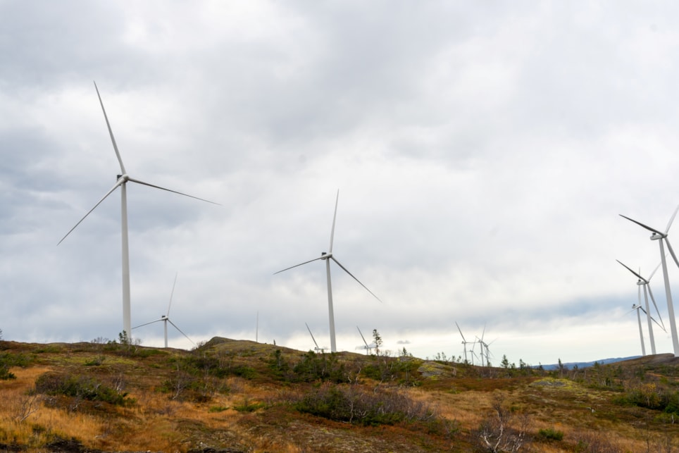 Stokkfjellet vindpark i Selbu